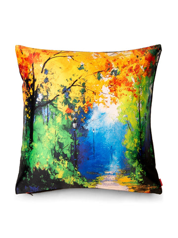 Designer Digital Printed Silky Smooth Cushion Covers <small> (printed-multi)</small>